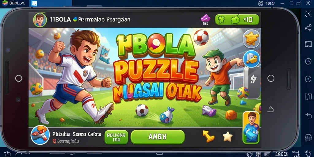 Screenshot utama permainan 11BOLA menampilkan gameplay yang seru dan menarik.