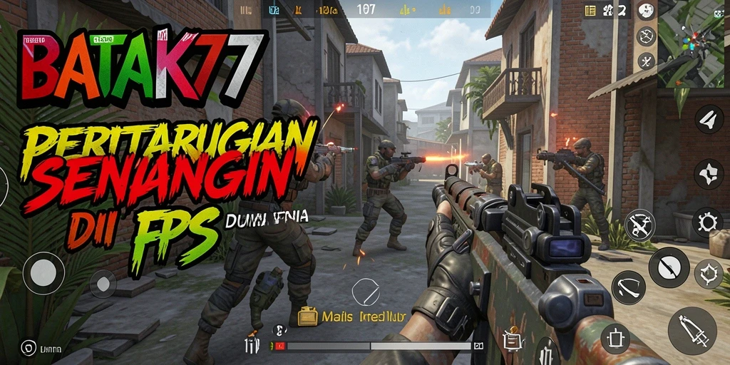 Tangkapan layar aksi gameplay intens di BATIK77 yang penuh adrenalin.