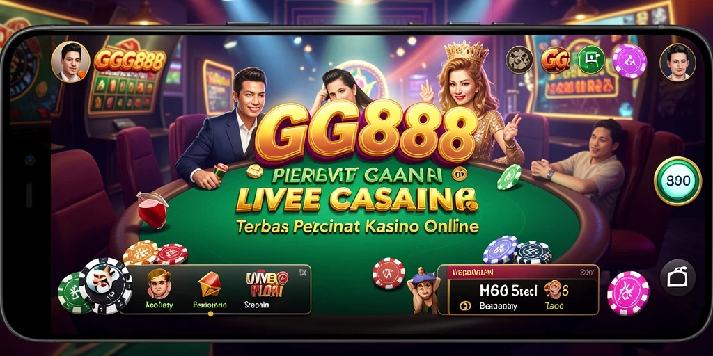 Tampilan gameplay Live Casino yang menarik dan interaktif.