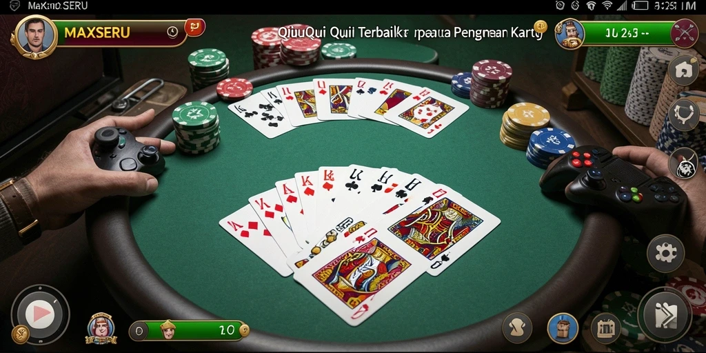 Tampilan gameplay seru dan interaktif di MAXSERU.