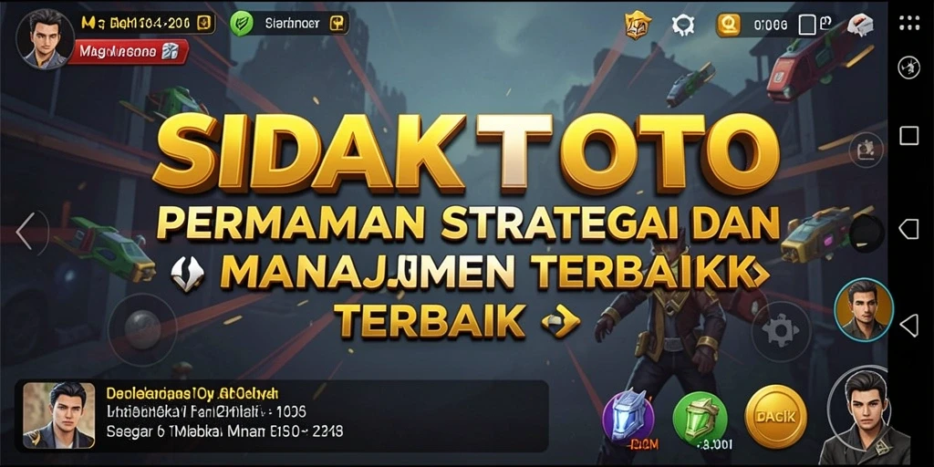 Screenshot gameplay SIDAKTOTO menunjukkan strategi yang mendebarkan.