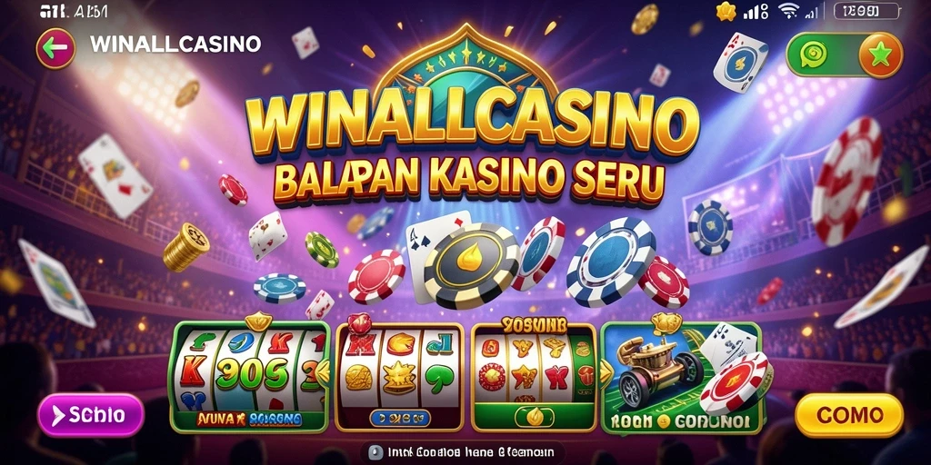 Tangkapan layar utama WINALLCASINO menunjukkan aksi balapan sepeda motor yang mendebarkan.